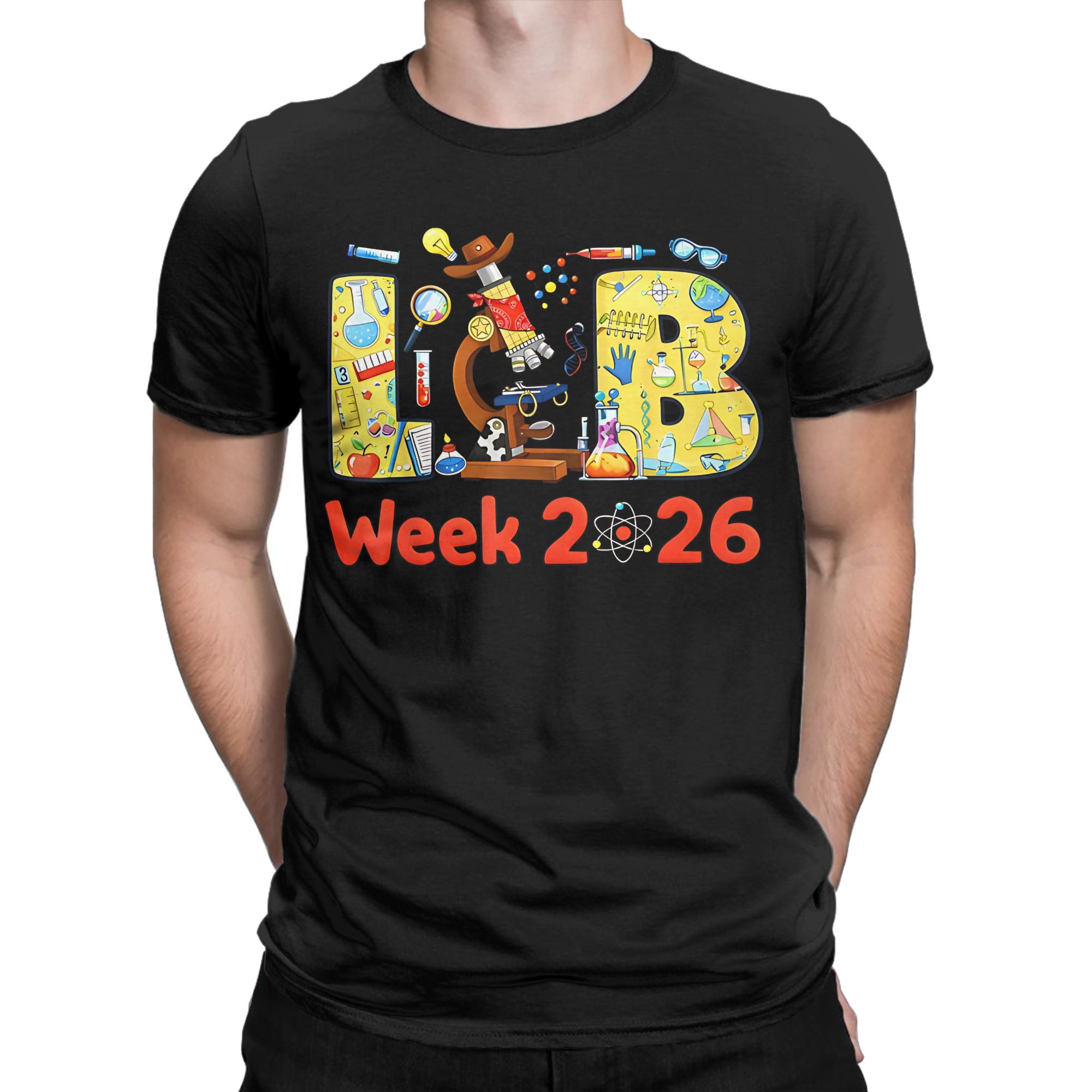Camiseta Gráfica 100% Algodão  - Medical Lab Week 2026 avaliação e preço