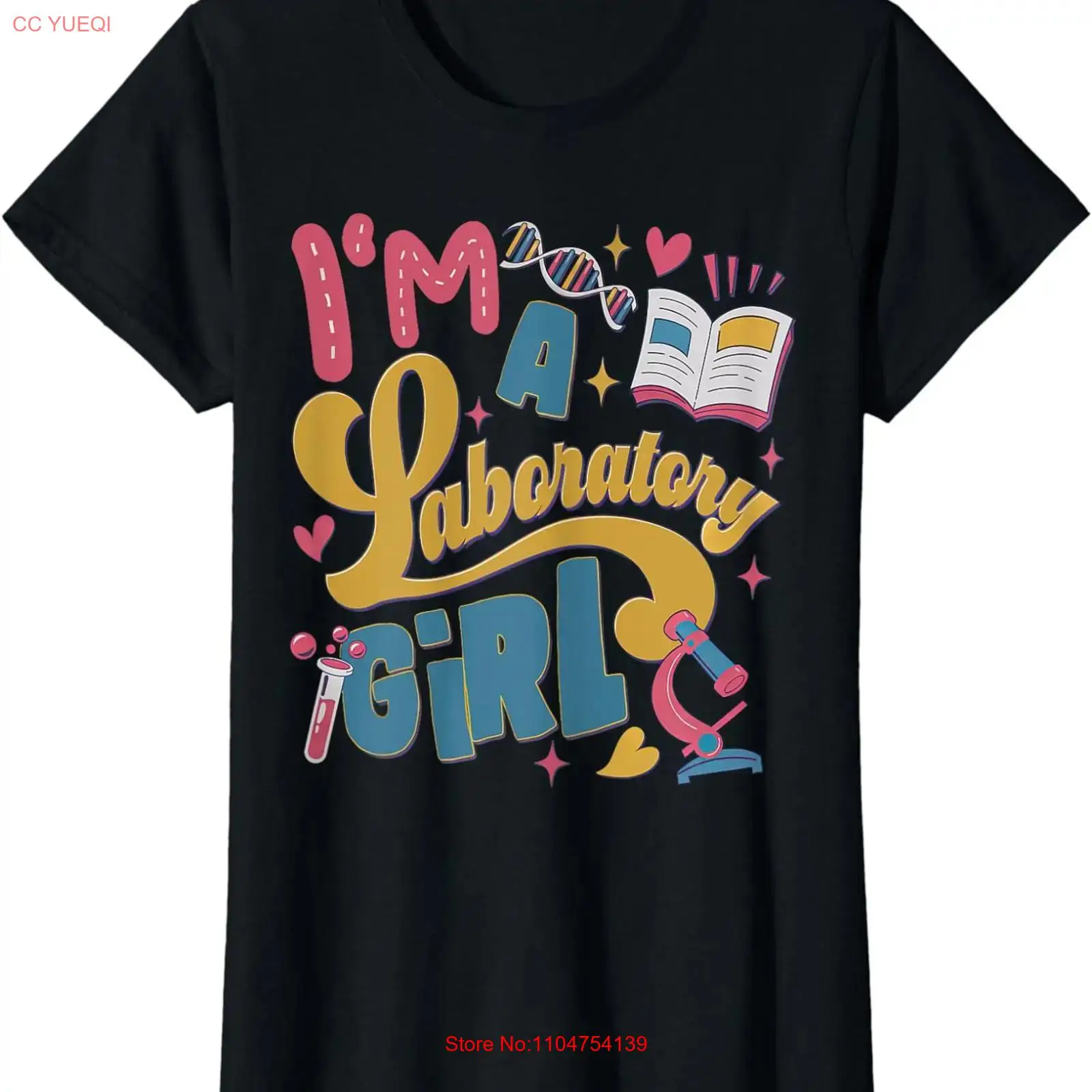 Camiseta Feminina Gola Redonda - Medical Lab And Science avaliação e preço