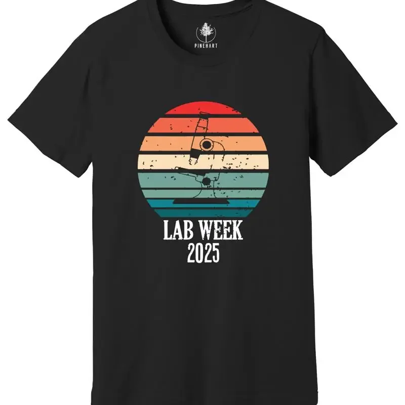 Camiseta Retro Lab Week 2025,  - Medical Lab And Science avaliação e preço